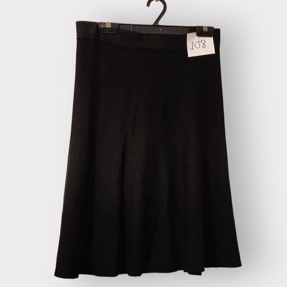 CLEO WOMENS BLACK MAXI SKIRT SIZE MEDIUM - Picture 1 of 2